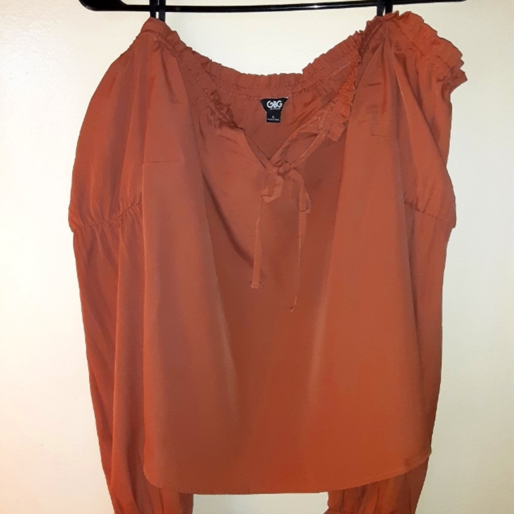 Guess off the shoulder top